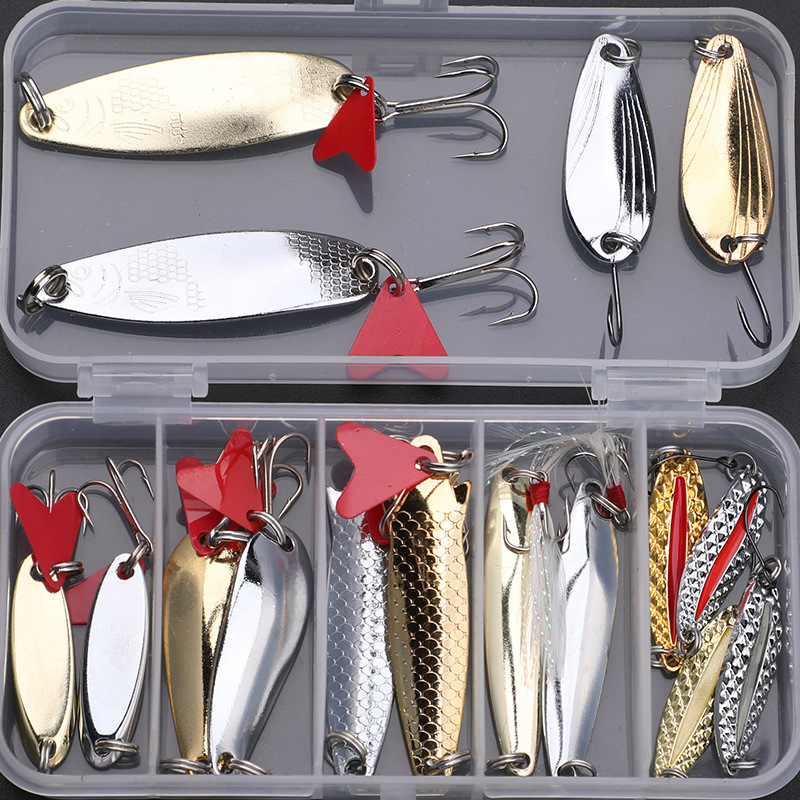Trout Fishing Lure - Vislokset 16-delige set trollen jiggen lokmiddel
