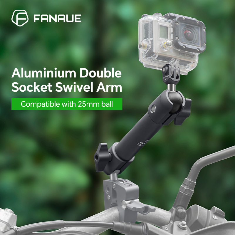 Rod Holder Fishing - FANAUE motorfiets telefoonhouder balhoofd tweeweg roterende
