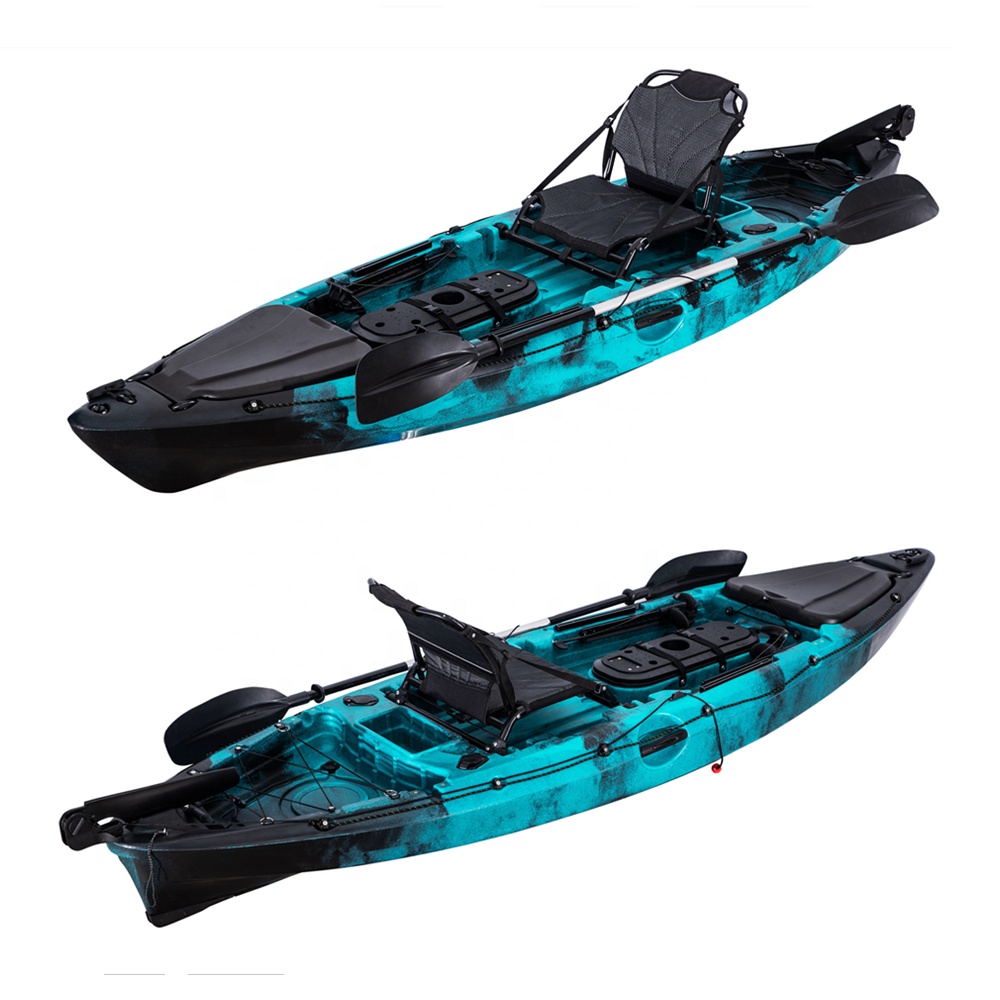 Rod Holder Fishing - Eersteklas enkele viskajak Plastic bootvissen 1-zits