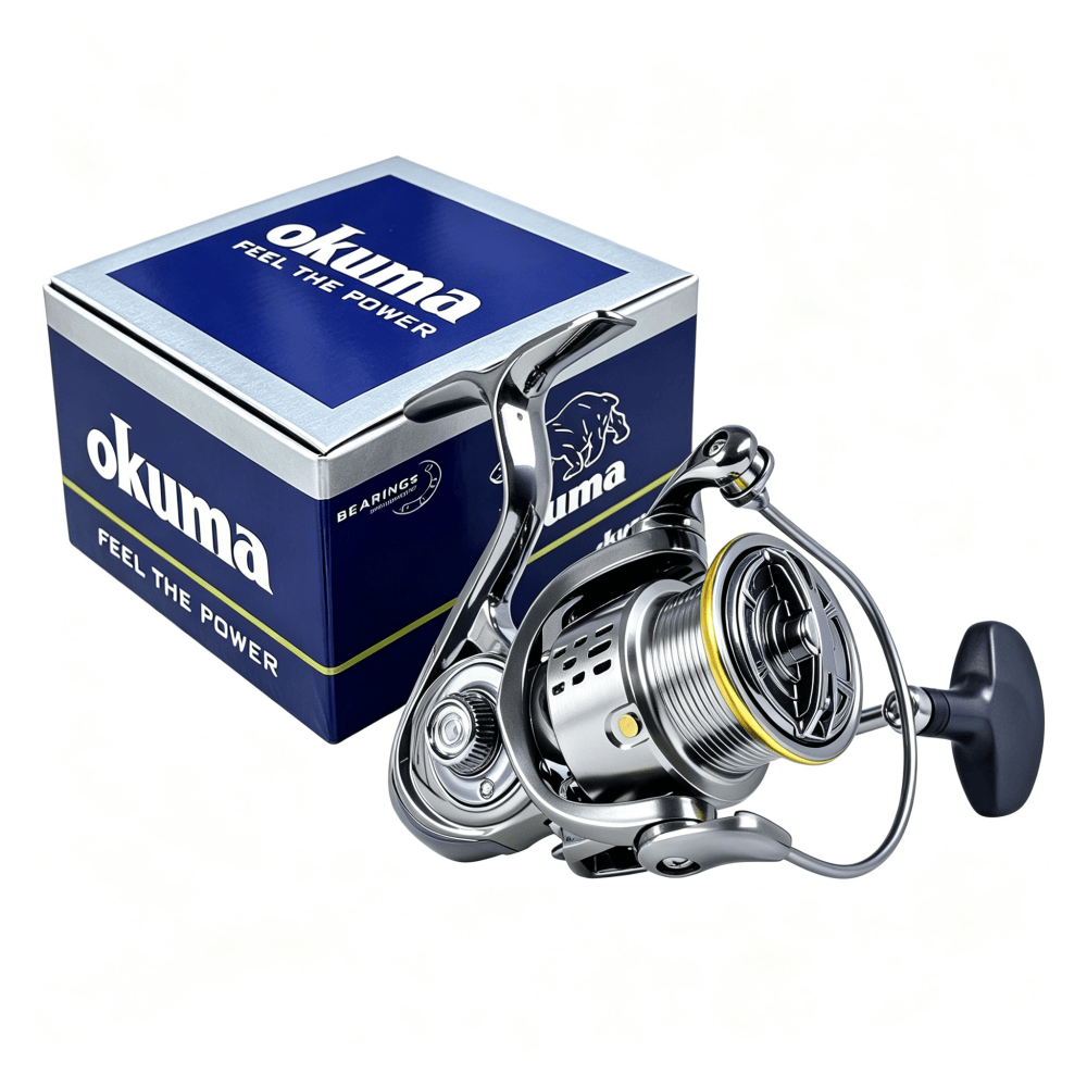 Volledig metalen Okuma vismole - Fishing Equipment Daiwa recensie en prijs