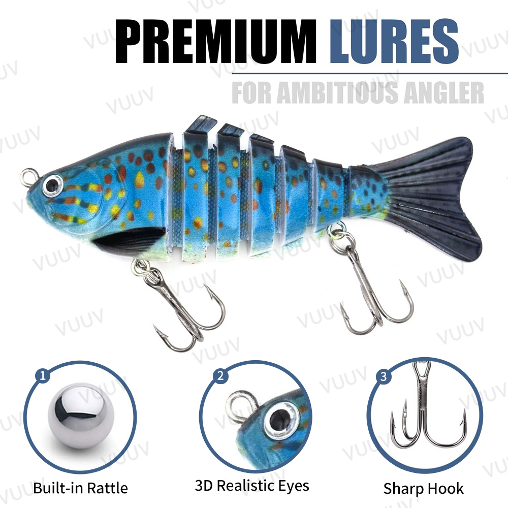 10 stuks Multi-Joint Swimbait  - Trout Fishing Lure recensie en prijs