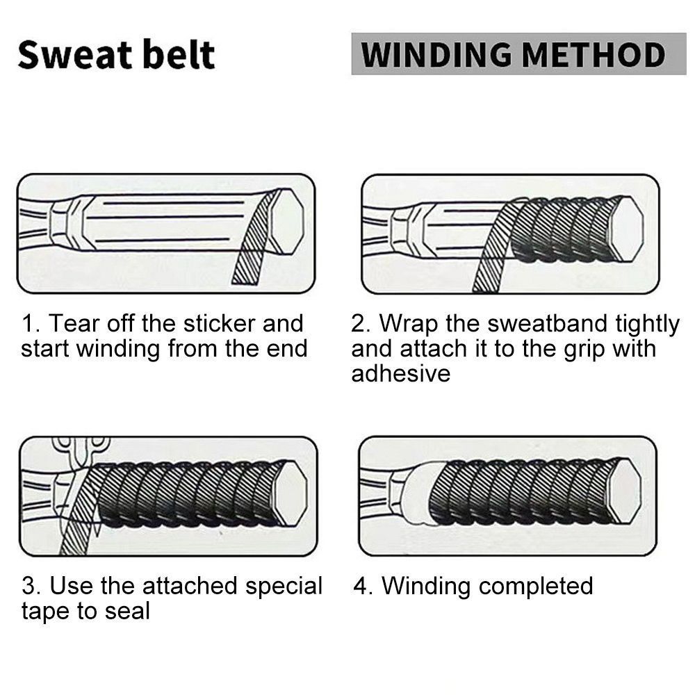 2M Badminton Handvatwikkelband - Fishing Rod Wrap Tape recensie en prijs