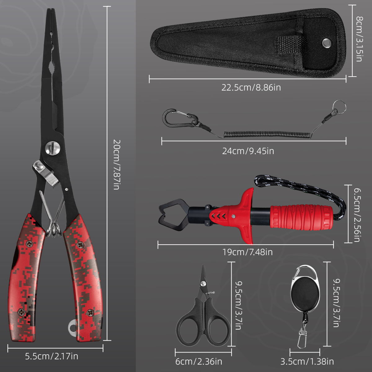 Functionele vistang van roestv - Fishing Equipment Target recensie en prijs
