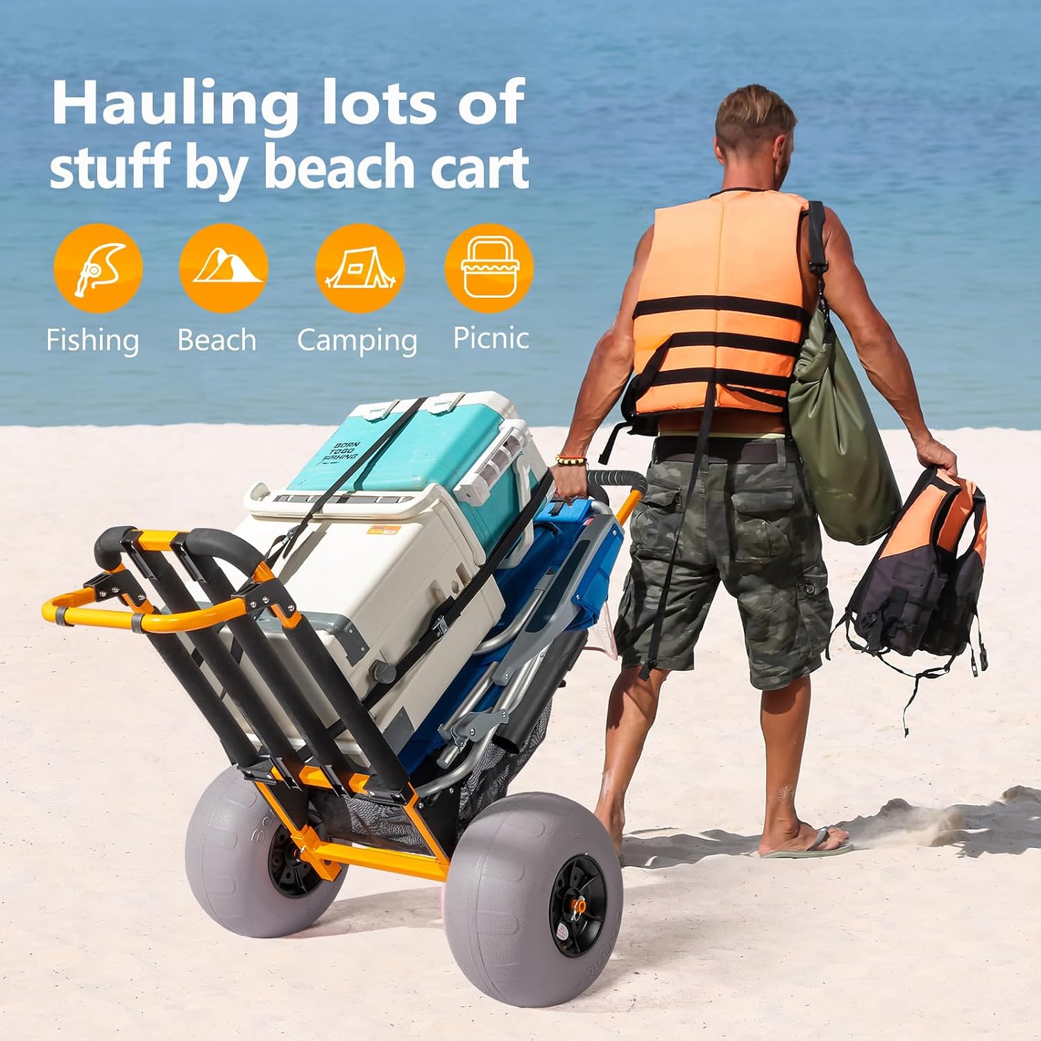 Bonnlo Strandviskar, Strandkar - Rod Holder Fishing recensie en prijs
