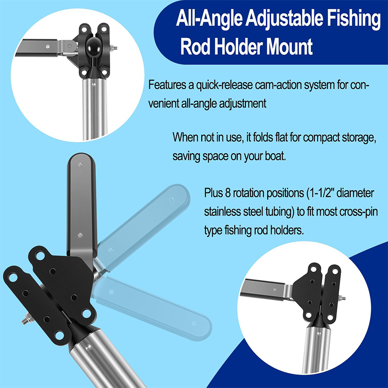 In alle hoeken verstelbare hen - Rod Holder Fishing recensie en prijs