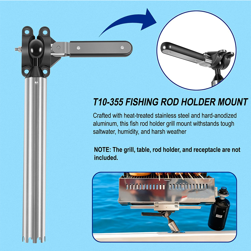 In alle hoeken verstelbare hen - Rod Holder Fishing recensie en prijs