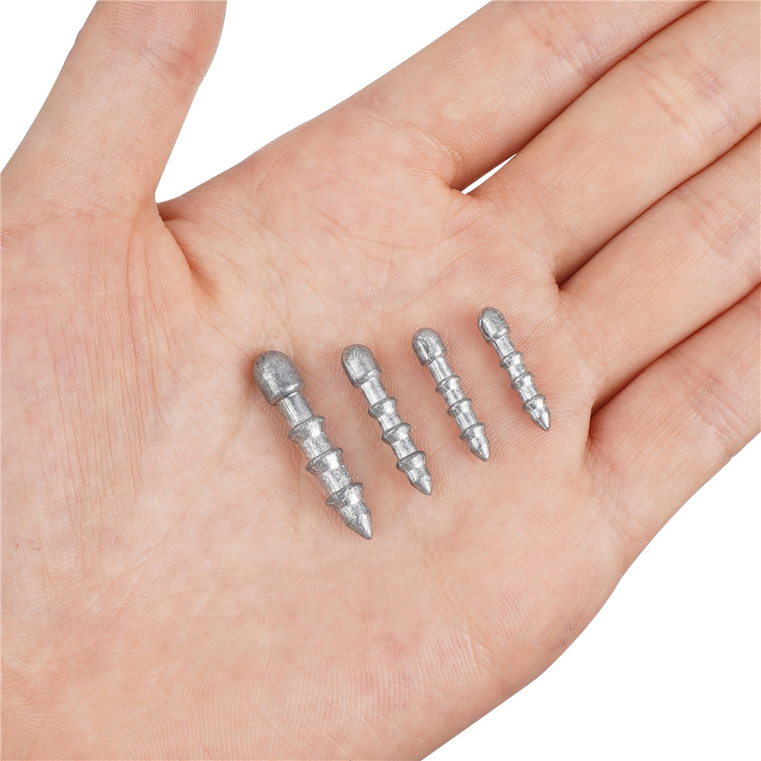 60 Stuks Nagelgewichten Wormvi - Trout Fishing Lure recensie en prijs