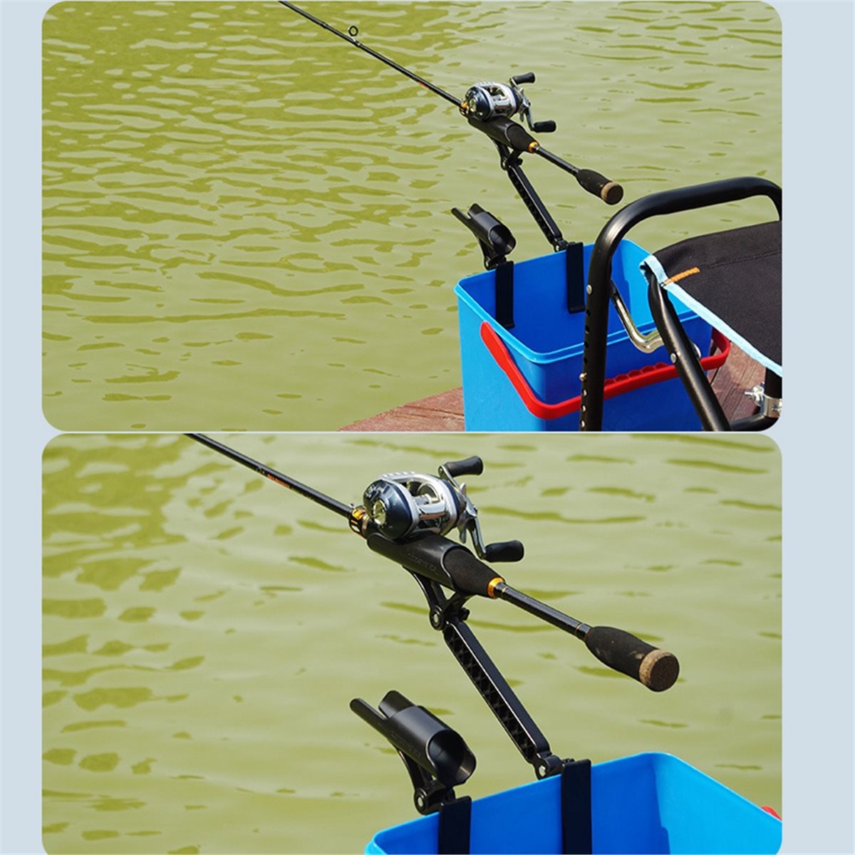 POPULAR-2 stuks verstelbare em - Rod Holder Fishing recensie en prijs