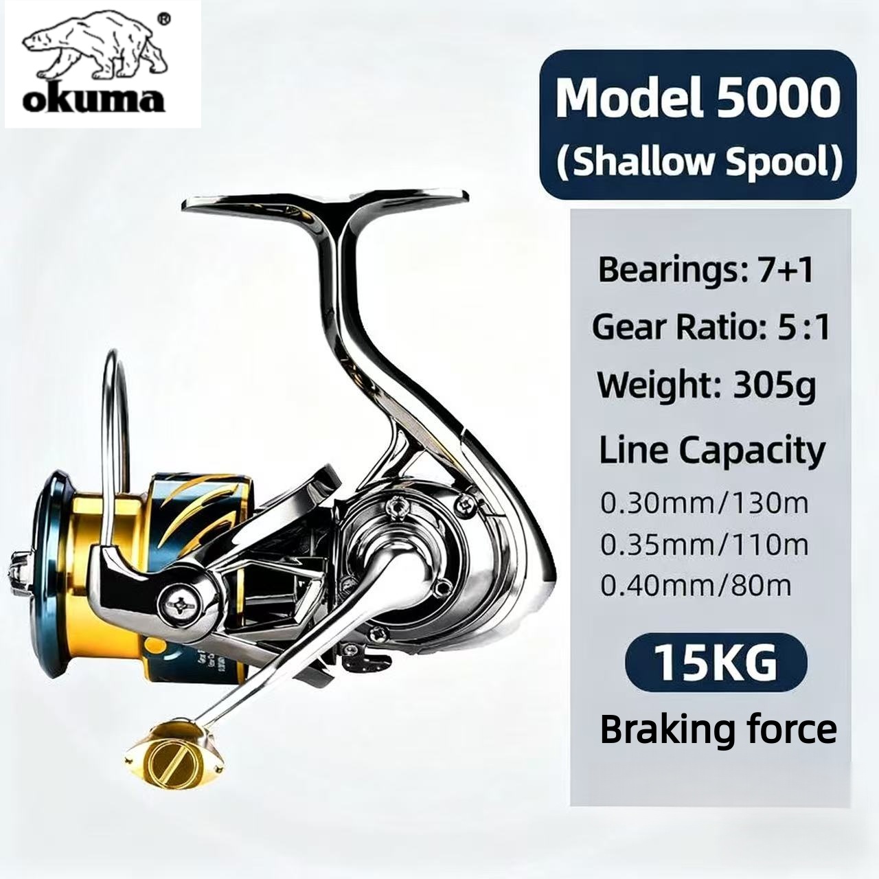 Okuma Visgerei Spinning Reel U - Fishing Equipment Daiwa recensie en prijs