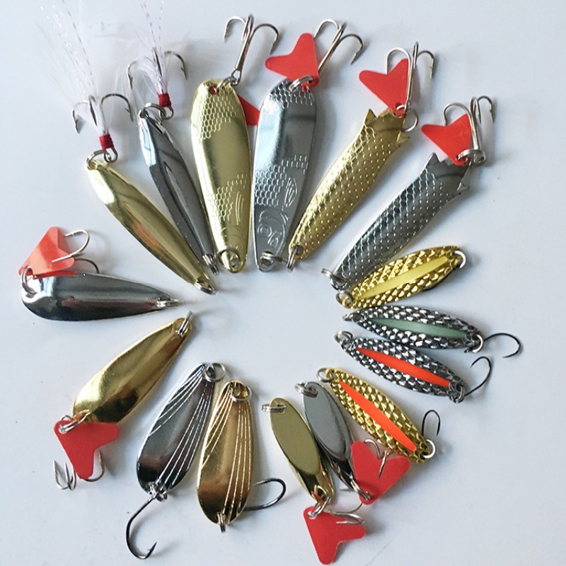 Vislokset 16-delige set trolle - Trout Fishing Lure recensie en prijs