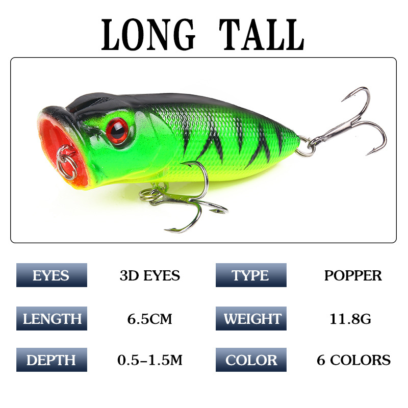 6 stks 6 kleuren (opp zak)/5 s - Trout Fishing Lure recensie en prijs