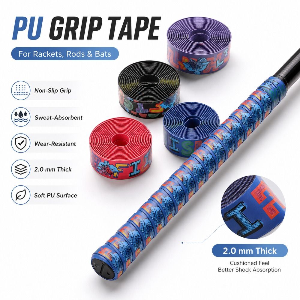 PU Badminton Racket Kussen Ove - Fishing Rod Wrap Tape recensie en prijs